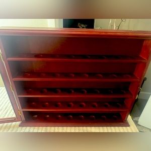 Collectible Golf Ball Glass Display Case